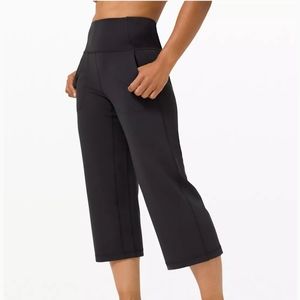 Lululemon Align Wide Leg Crop 23" Grey size 16
